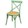 Biscottini - Moderner Holzstuhl 88x48x52 cm Rustikale Stühle Vintage Thonet Stuhl Küche Esszimmer