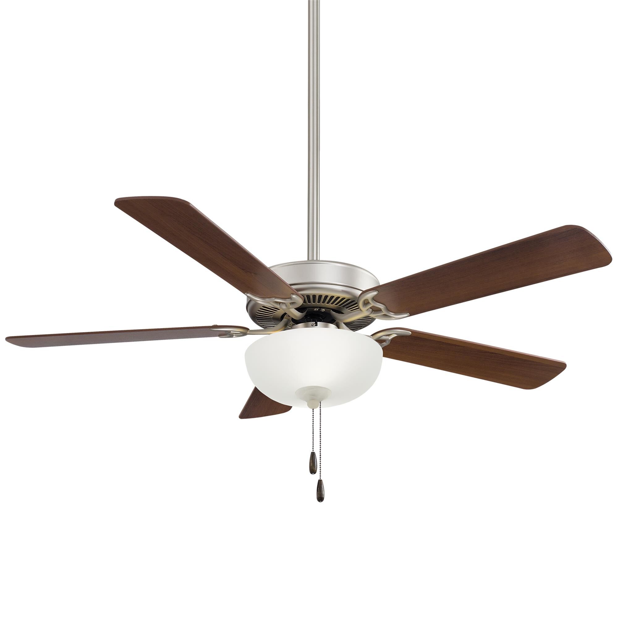 Minka Aire Contractor 52 Inch Ceiling Fan with Light Kit - F448L-BS