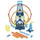 Hot Wheels GYP65 - Track Builder Unlimited Triple Loop Kit, Spielzeug Autorennbahn ab 6 Jahren