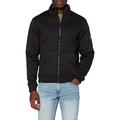 Urban Classics Herren Teddy Bonded Zip Jacket Jacken, Charcoal, XL