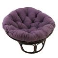 World Menagerie Indoor Lounge Outdoor Chair Cushion Polyester/Cotton Blend in Red/Indigo | 7 H x 48 W in | Wayfair WLDM2618 37934836