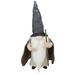 Northlight Seasonal 16" Brown & Beige Standing Gnome Big Nose Santa Holding Stick Plastic | 16 H x 5 W x 5 D in | Wayfair NORTHLIGHT E27394
