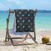 Brayden Studio® Classic Moon Phases Beach Towel Polyester/Cotton Blend in Black | Wayfair 357DF7630D4B4A35931EBA8F21F7F39D