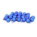 Northlight Seasonal 24ct Glass 2-Finish Christmas Ball Ornaments Glass in Blue | 1 H x 1 W x 1 D in | Wayfair 32629150