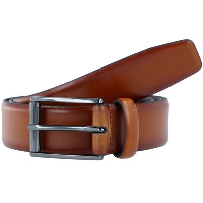 Strellson Premium Gürtel Leder 110 cm Braun Herren