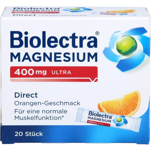 Biolectra – Magnesium 400 mg ultra Direct Orange Mineralstoffe