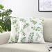 Sweet Jojo Designs Botanical Leaf Decorative Square Pillow Cover & Insert Polyester/Polyfill blend | 18 H x 18 W x 2 D in | Wayfair