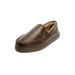 Wide Width Men's Romeo Slippers by KingSize in Brown (Size 14 W)