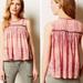 Anthropologie Tops | Anthropologie Holding Horses Tie Dye Pico Tank Top | Color: Orange/Pink | Size: 2