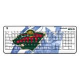 Minnesota Wild Ice Tilt Wireless Keyboard