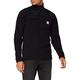 Carhartt Men's Fallon Half-Zip Pullover, Black, XL