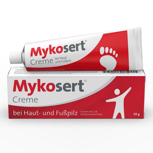 Mykosert Creme bei Haut- und Fußpilz 50 g