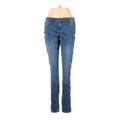 Mossimo Jeans - Mid/Reg Rise: Blue Bottoms - Women's Size 8 - Stonewash