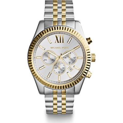 Michael Kors - Default Brand Line Chronograph Edelstahl Herrenuhren Herren