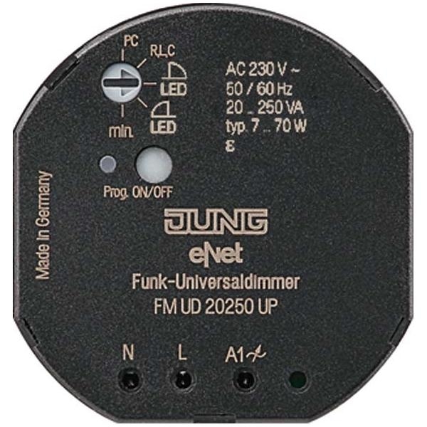 Jung eNet Funk-Dimmaktor FM UD 20250 UP FMUD20250UP Image