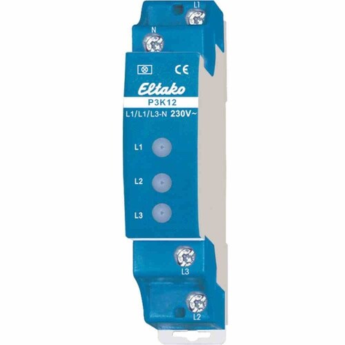 Eltako Phasenwächter, 230V, AC, 230V, Funktion Phasenausfallerkennung Image