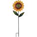 Sunset Vista Designs Co. Sunflower Garden Stake Metal in Green/Yellow | 41.75 H x 13.5 W x 1.25 D in | Wayfair 15863