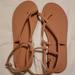 American Eagle Outfitters Shoes | American Eagles Woman Sandals | Color: Tan | Size: 7
