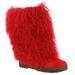 BEARPAW Boetis II - Womens 11 Red Boot Medium