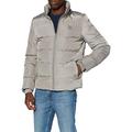 Urban Classics Herren Hooded Puffer Jacket with Quilted Interior Jacke, Asphalt, XL