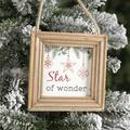 The Holiday Aisle® Frame Photo Ornament Wood in Brown | 4.61 H x 4.61 W x 0.59 D in | Wayfair ED9DD2A559BD41AC947BF3962D6BA5B9