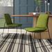 AllModern Gwen Side Chair Upholstered/Fabric in Green | 33.07 H x 17.32 W x 21.26 D in | Wayfair 8C7BCDD1308941D7AFD62335BA9793D8