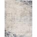 White 24 x 0.31 in Area Rug - Trent Austin Design® Jemison Abstract Blue/Ivory Area Rug, Polypropylene | 24 W x 0.31 D in | Wayfair