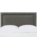 Mercury Row® Rowberrow Upholstered Panel Headboard Upholstered in White | 51 H x 74 W x 3 D in | Wayfair ECAF69986B574B5FA7251588D1314092