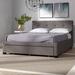 Wade Logan® Engler Storage Platform Bed Upholstered/Polyester in Gray | 39.57 H x 80.31 W x 87.4 D in | Wayfair A9A2715B70B9489EB70BCA0CBF6FC613