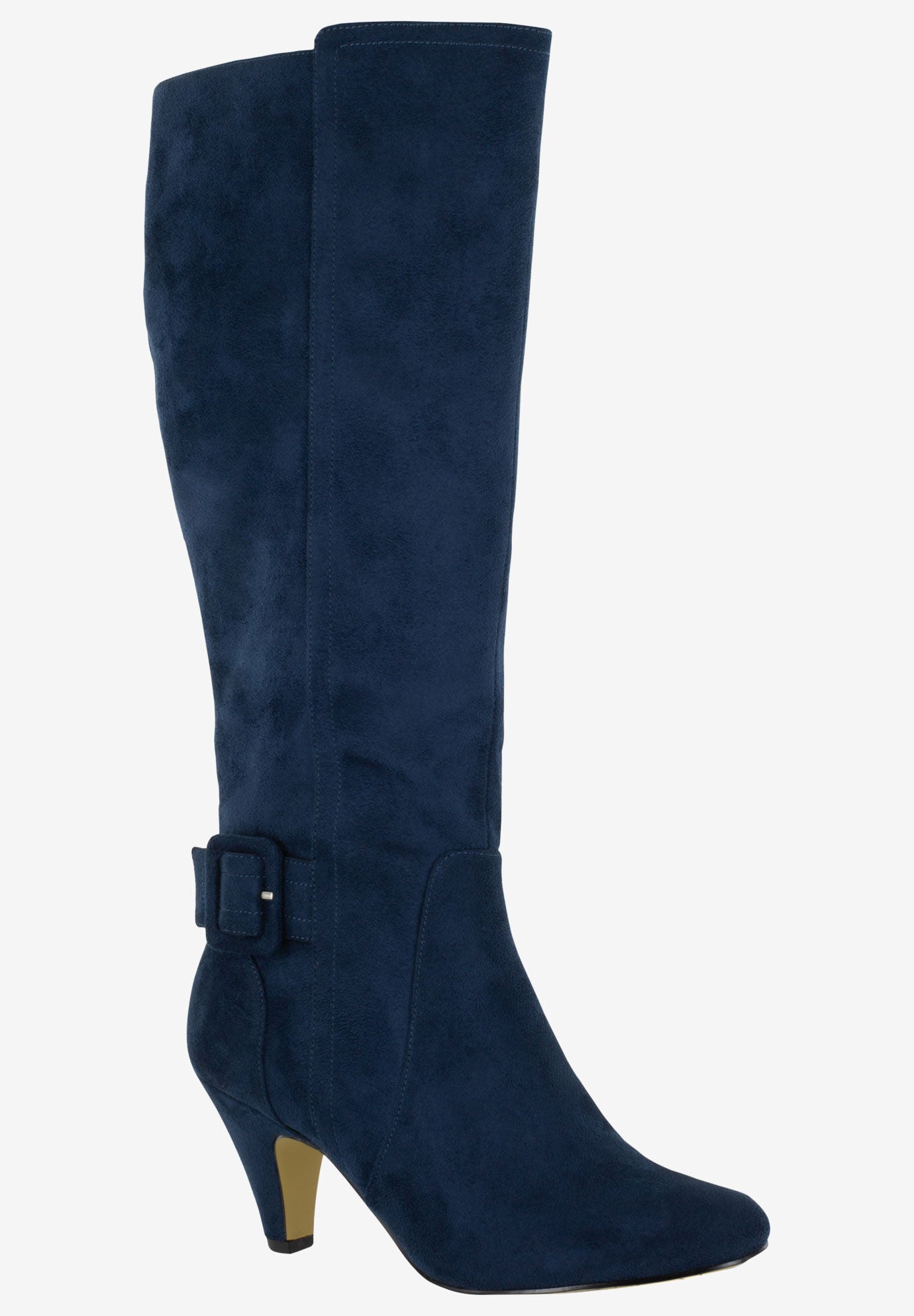 Women's Troy II Boot by Bella Vita in Navy Suede (Size 9 M)