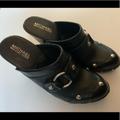 Michael Kors Shoes | Michael Kors Studded Clogs Black Size 7.5 | Color: Black | Size: 7.5
