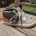 Zara Shoes | Euc Zara Kids High Top Sneakers | Color: Gray/Tan | Size: 38/39