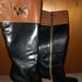 Michael Kors Shoes | Michael Kors Black Brown Leather Knee High Boots | Color: Black/Brown | Size: 9