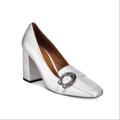 Coach Shoes | Euc. Coach Jade Pump. | Color: Silver | Size: 5
