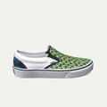 Vans Shoes | Custom Slip On Vans | Color: Blue/Green | Size: 6