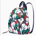 Kate Spade Bags | Kate Spade Dawn Breezy Floral Backpack | Color: Red/White | Size: Os