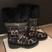 Coach Shoes | Coach Winter Boots | Color: Black/Silver | Size: 6.5