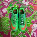 Nike Shoes | Kids Nike Cleats | Color: Blue/Green | Size: 3.5bb