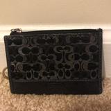 Coach Bags | Coach Credit Card Wallet | Color: Black | Size: Os