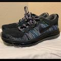 Nike Shoes | Custom Nike Id Air Max Flyknit Multi Color Size 10 | Color: Black/Pink | Size: 9.5