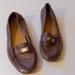 Coach Shoes | Coach Frederica Snake Leather Loafers-Sz 6b | Color: Brown | Size: 6