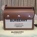 Burberry Bags | Burberry Horseferry Mini Canvas & Leather Bag! | Color: Brown/Cream | Size: 6.5"H X 8"W X 3"D