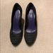 Nine West Shoes | Nine West Pinstripe Heels | Color: Gray/Silver | Size: 7.5