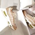 Nike Shoes | Nike Air Max 95 | Color: Tan/White | Size: 6