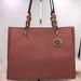 Michael Kors Bags | Michael Kors Sofia Large Saffiano Leather Tote Nwt | Color: Gold | Size: Large