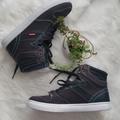 Levi's Shoes | Levi's Oakley Casual Black Indigo High Sneakers | Color: Blue/White | Size: 9.5