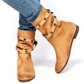 Free People Shoes | Free People Bono Hayden Buckle Strap Boot | Color: Brown/Tan | Size: 7