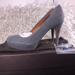 Gucci Shoes | Gucci Suede Platform Pumps In Gray | Color: Gray | Size: 8