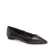 Coach Shoes | Coach Jill Studded Leather Ballet Pointy Flats 9 | Color: Black/Silver | Size: 9