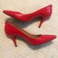 Michael Kors Shoes | Michael Kors Heels | Color: Orange/Red | Size: 9
